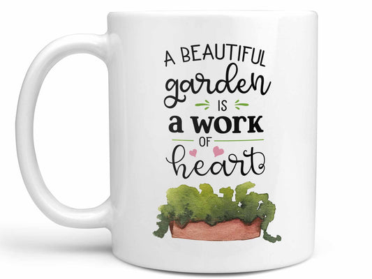 Gardening Work of Heart Coffee Mug