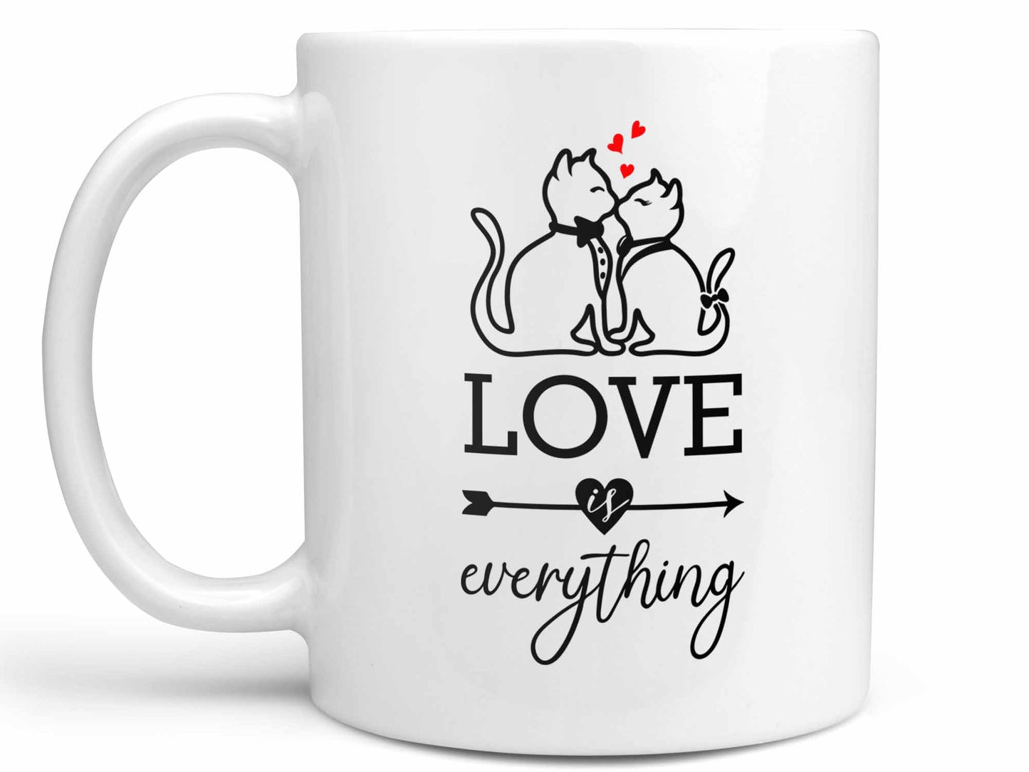 Kissing Cats Coffee Mug
