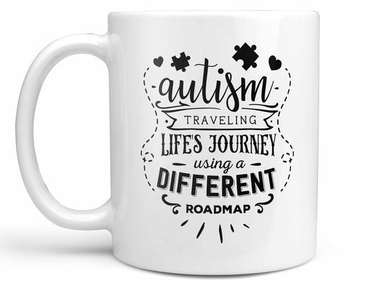 Autism Different Roadmap Coffee Mug