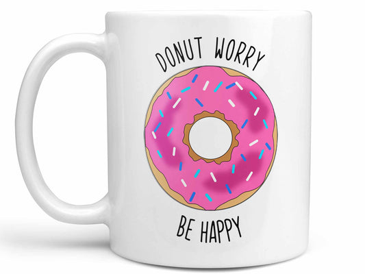Donut Worry Be Happy Coffee Mug