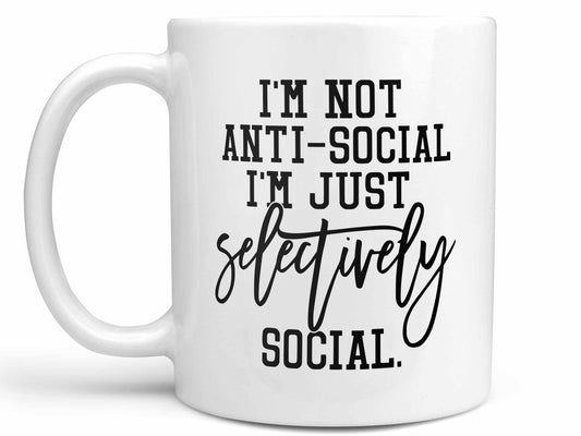 Selectively Social Coffee Mug