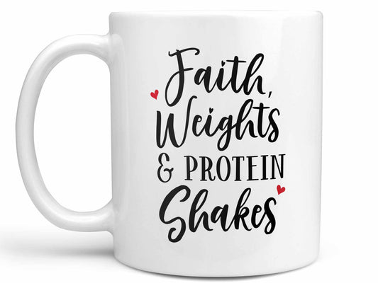 Faith Weights Shakes Coffee Mug