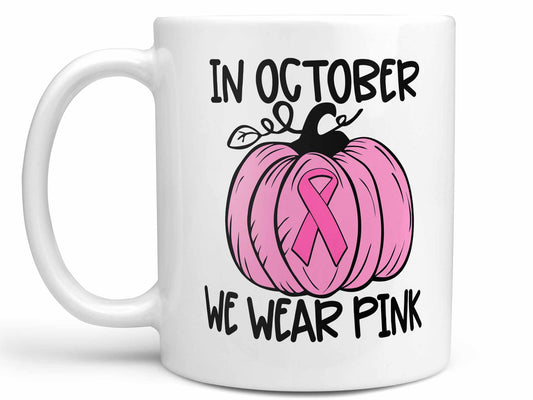 Wear Pink Pumpkin Coffee Mug