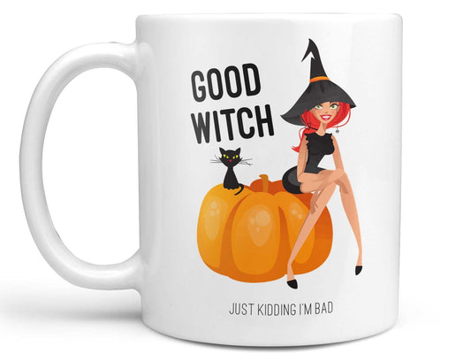 Good Witch Just Kidding Coffee Mug