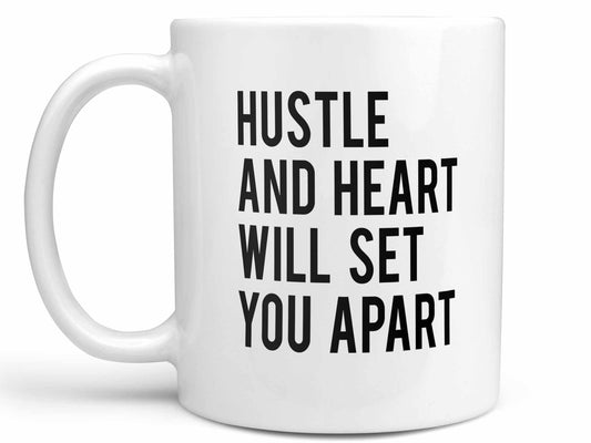 Hustle and Heart Coffee Mug
