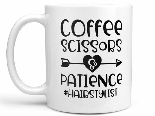 Coffee Scissors Patience Coffee Mug