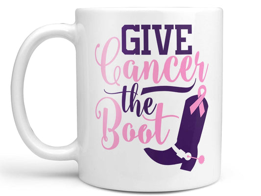 Give Cancer the Boot Coffee Mug