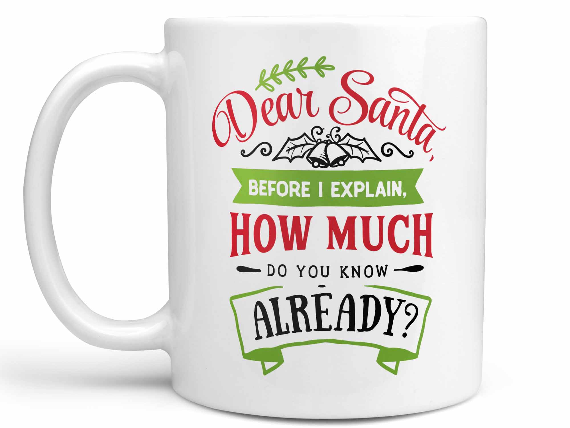 Santa Before I Explain Coffee Mug