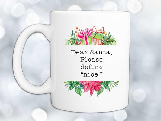 Define Nice Christmas Coffee Mug
