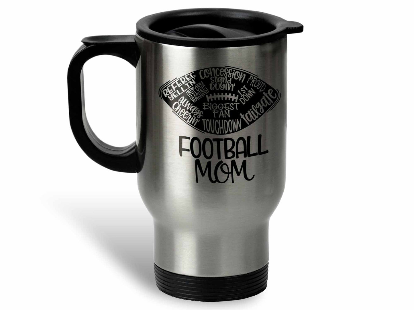 Football Mom Words Coffee Mug