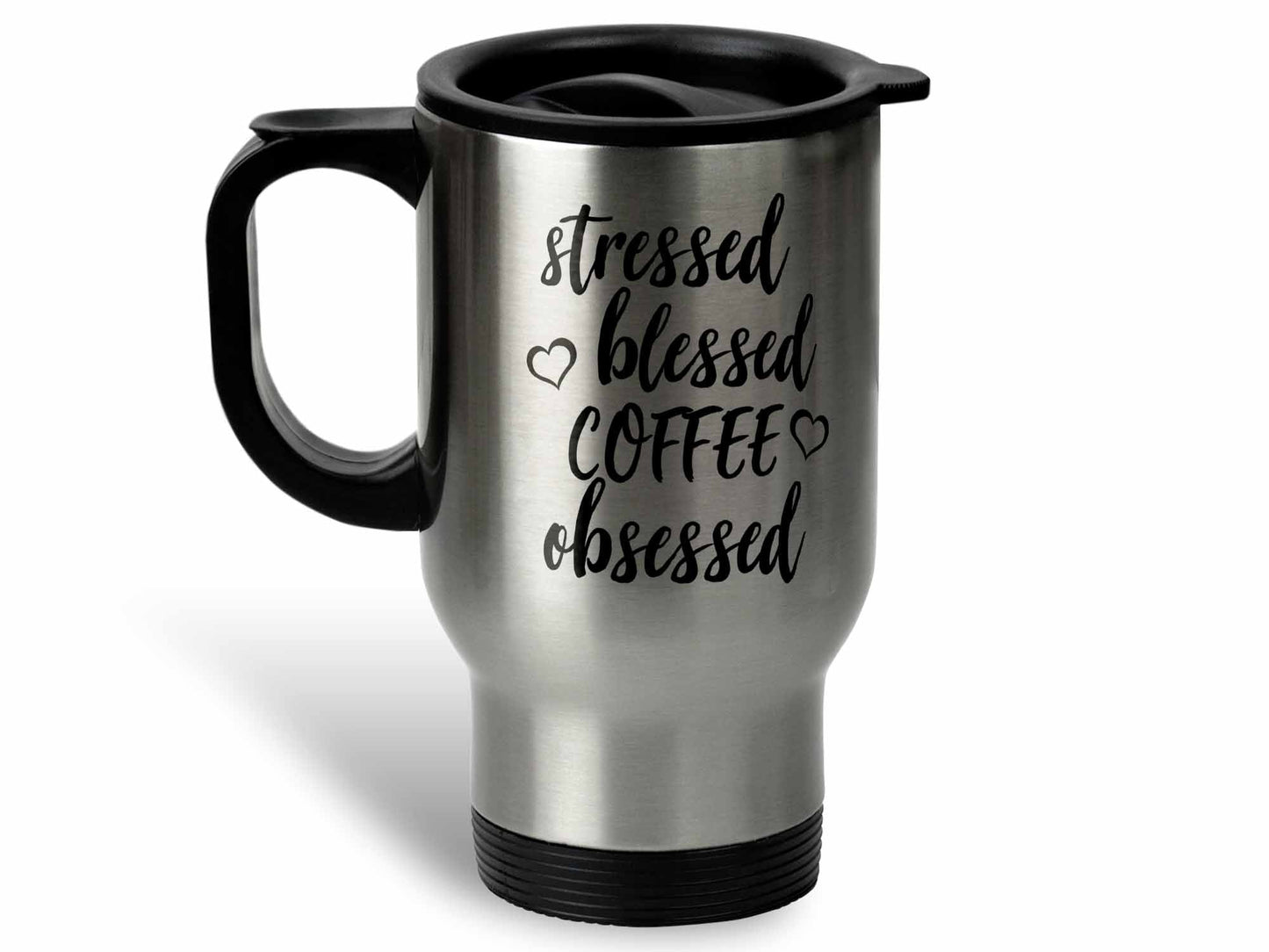 Stressed Blessed Coffee Obsessed Coffee Mug