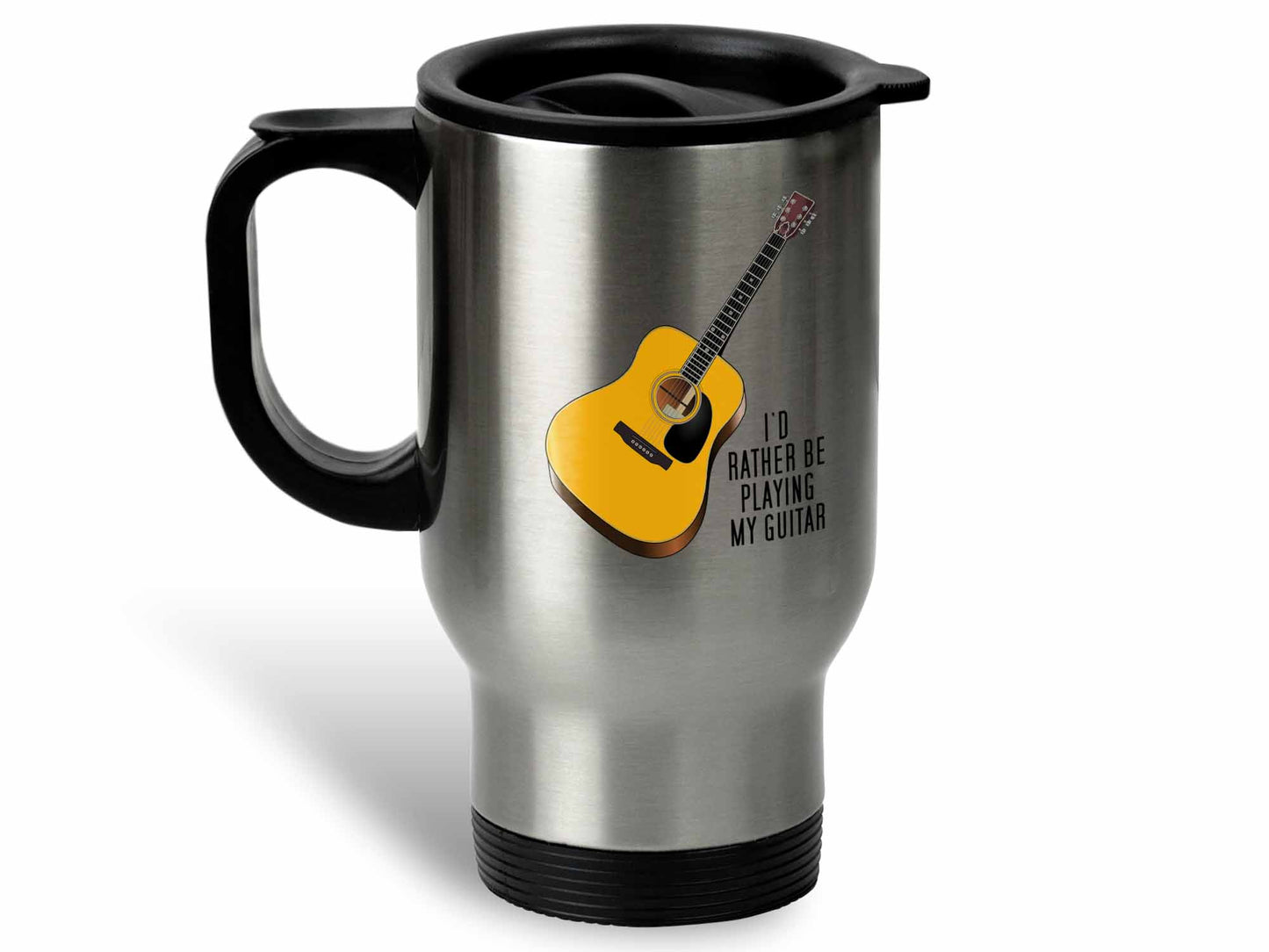 Rather Play Guitar Coffee Mug
