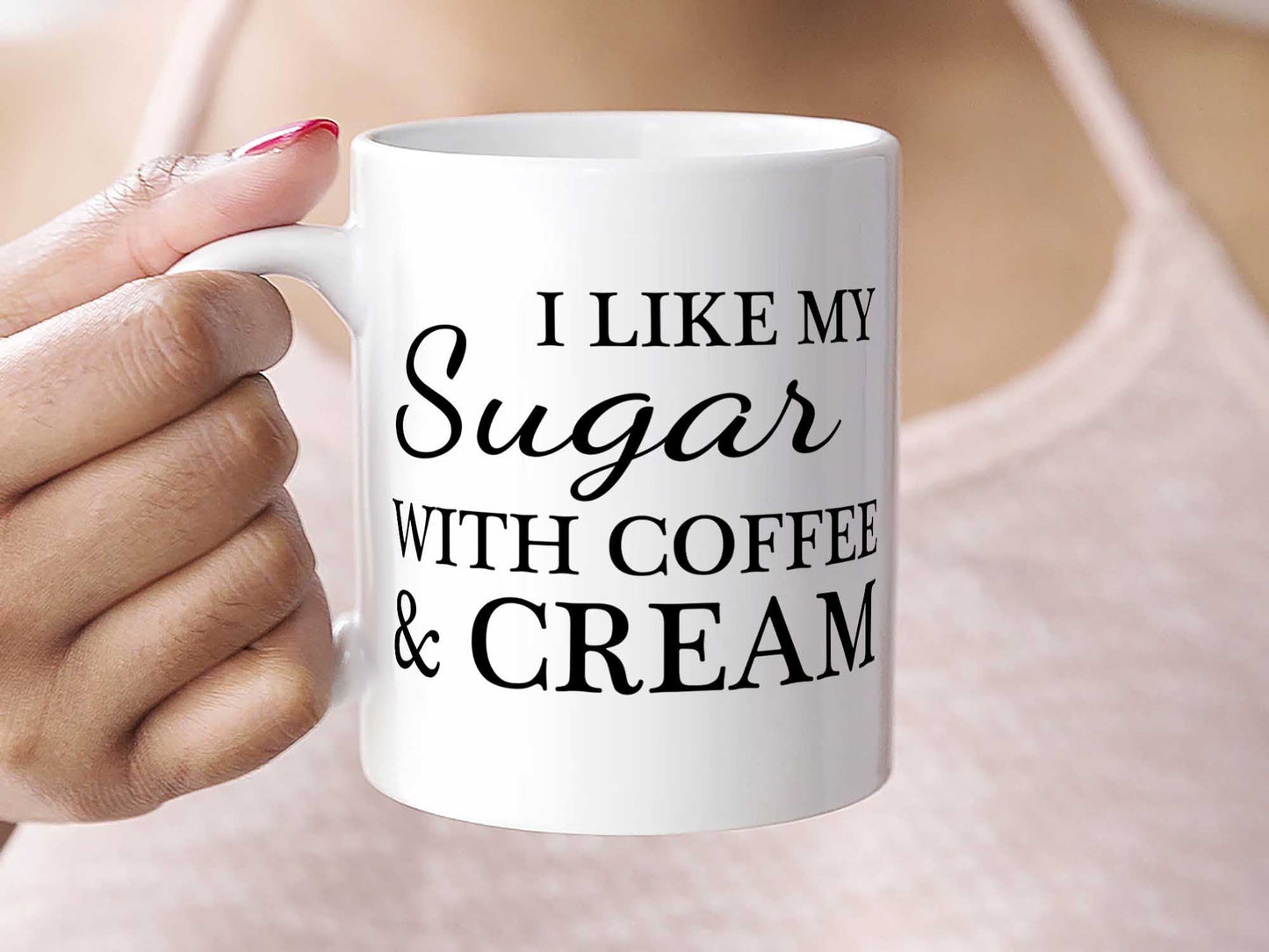 I Like My Sugar Coffee Mug