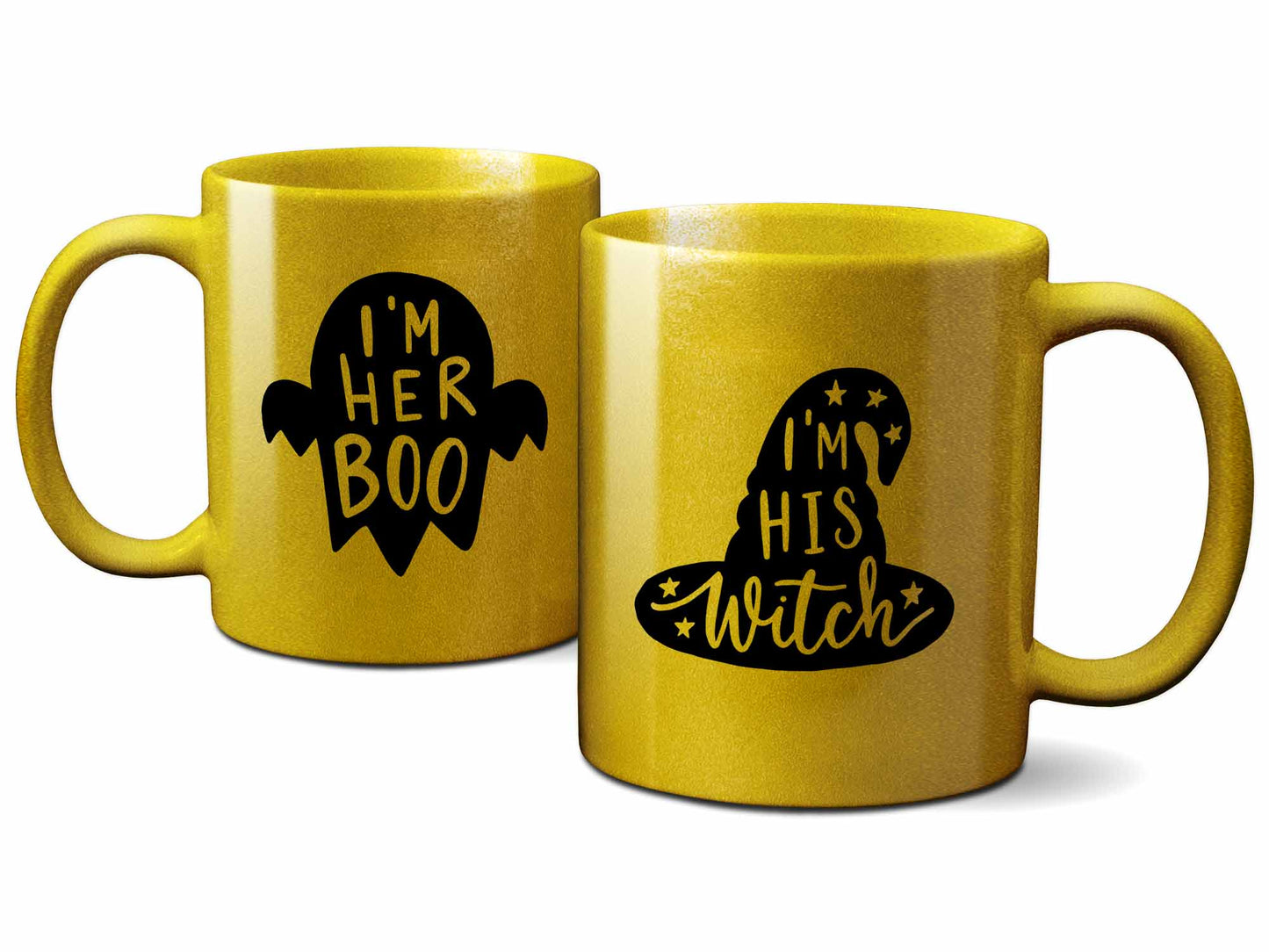 Her Boo His Witch Couples Mug Set