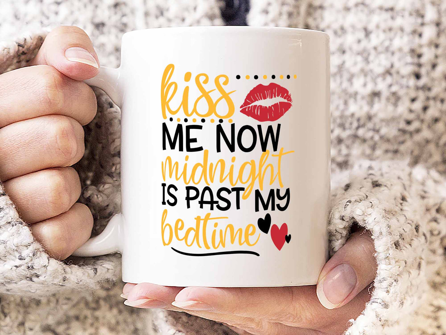 Kiss Me Now Coffee Mug