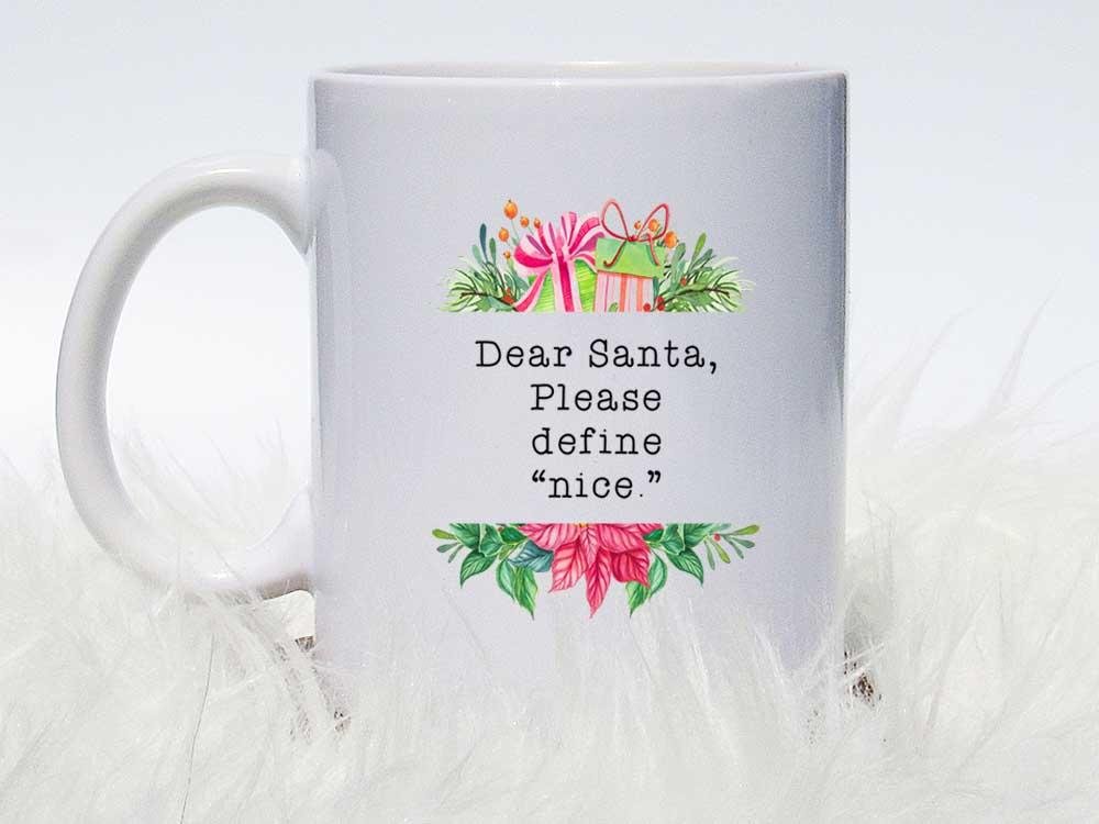 Define Nice Christmas Coffee Mug