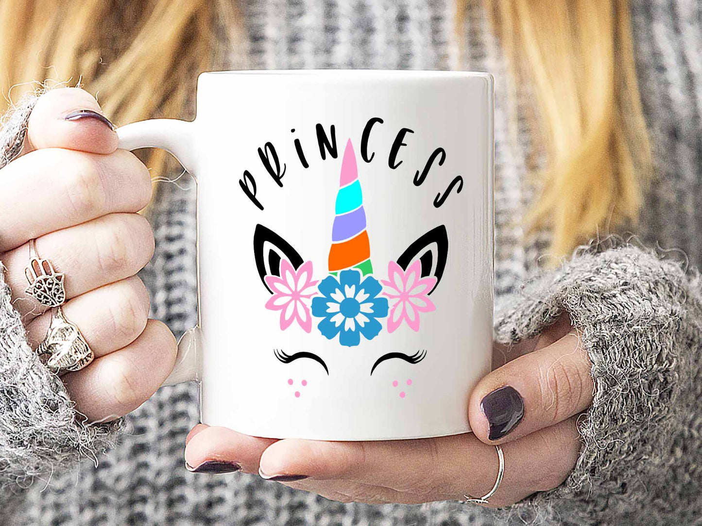 Princess Unicorn Coffee Mug