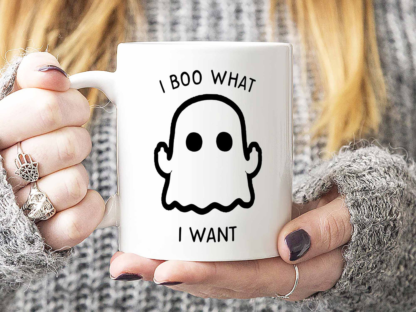 I Boo What I Want Coffee Mug