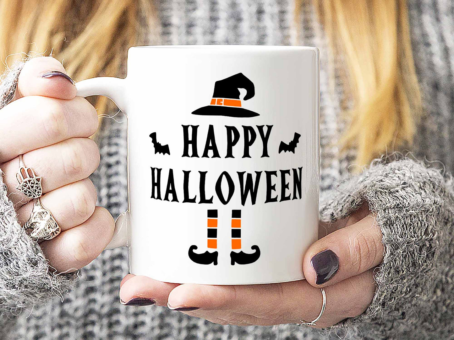 Happy Halloween Witch Coffee Mug