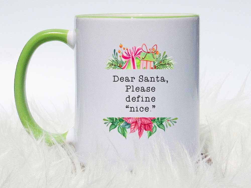 Define Nice Christmas Coffee Mug