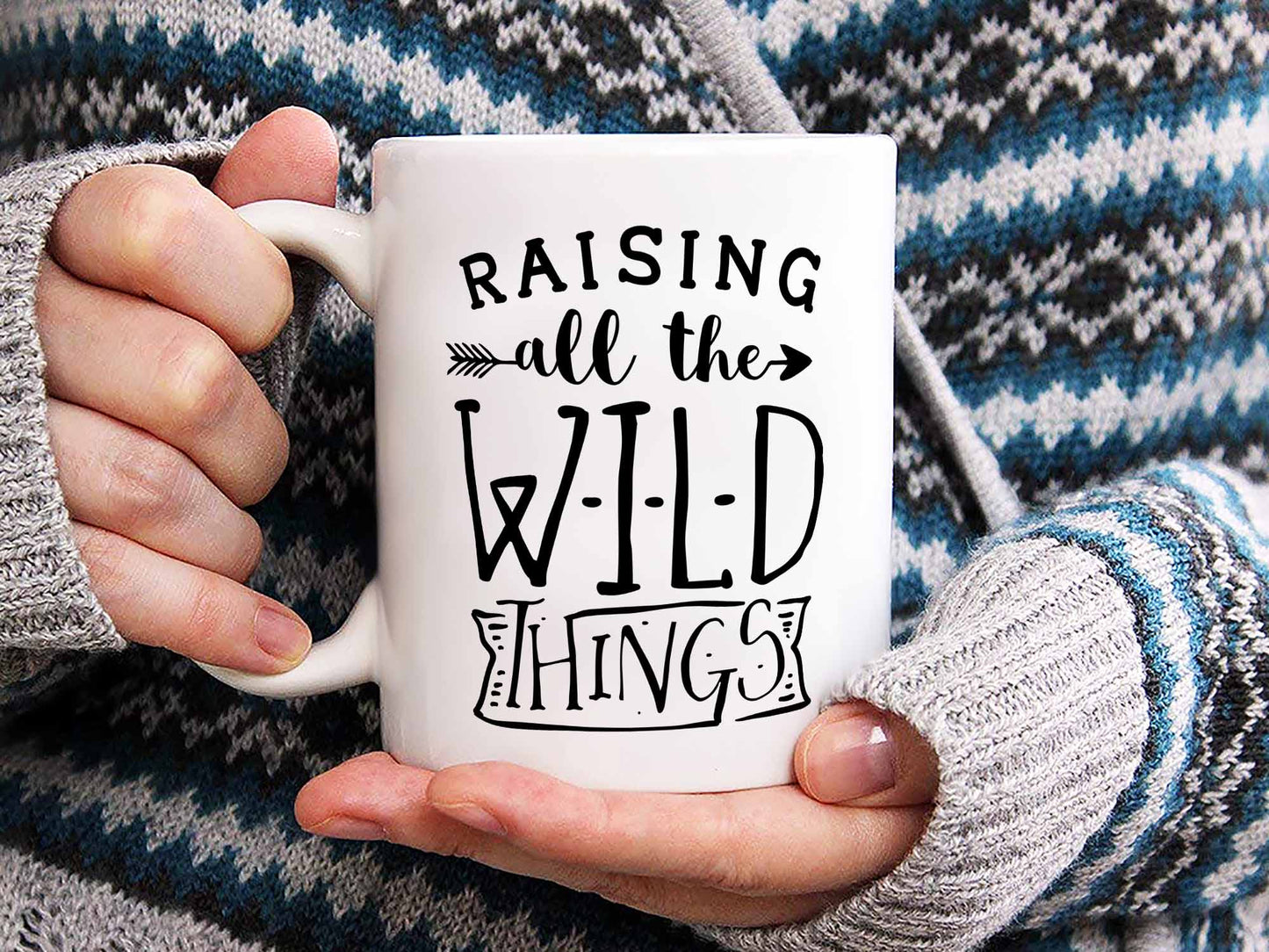 Raising Wild Things Coffee Mug