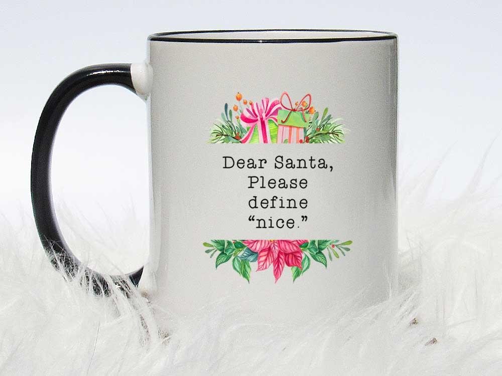 Define Nice Christmas Coffee Mug