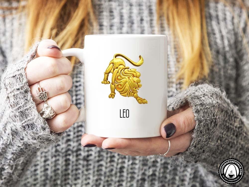 Leo Gold Coffee Mug