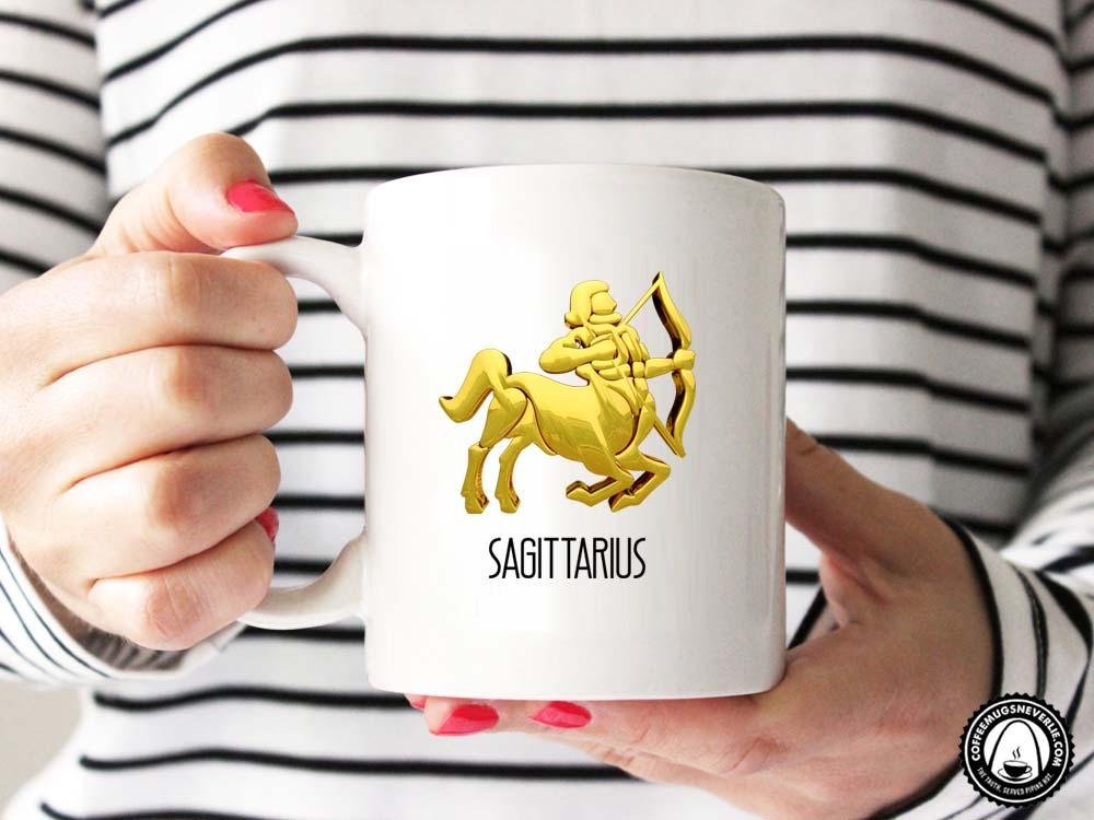 Sagittarius Gold Coffee Mug
