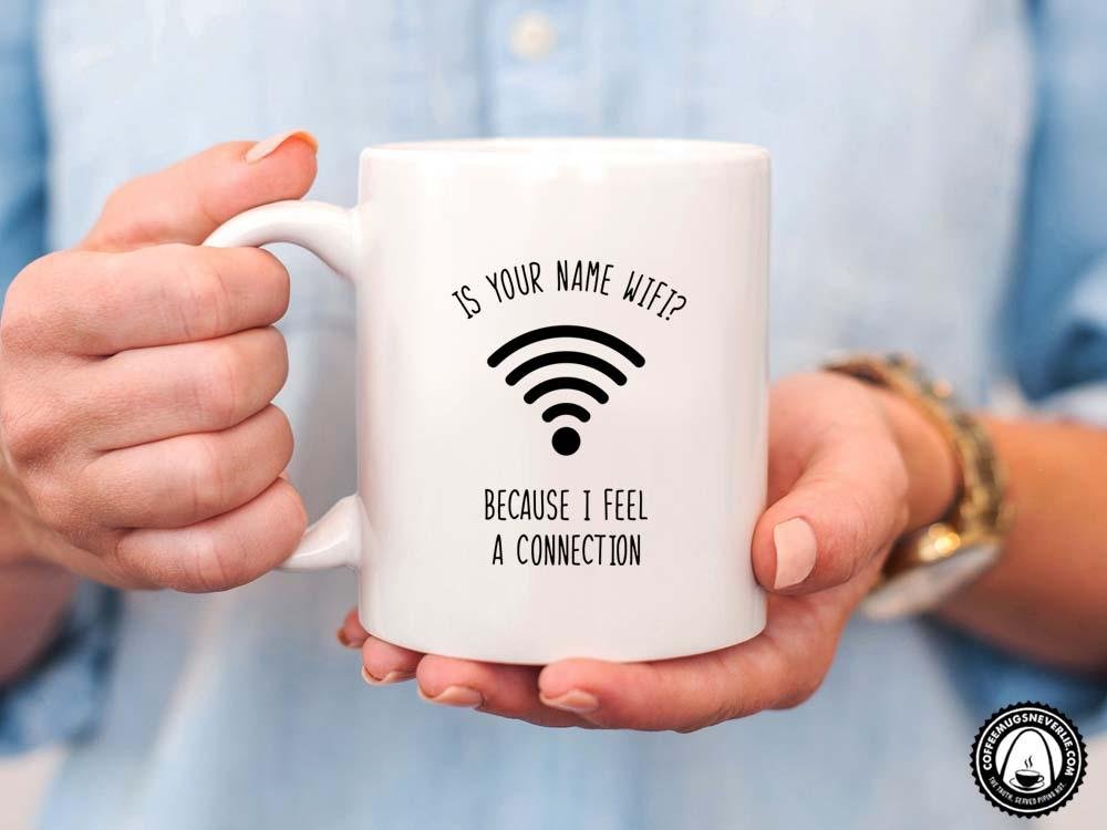 Is Your Name Wifi Coffee Mug