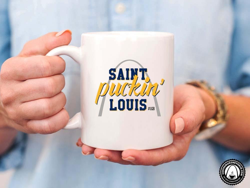 Saint Puckin' Louis Coffee Mug