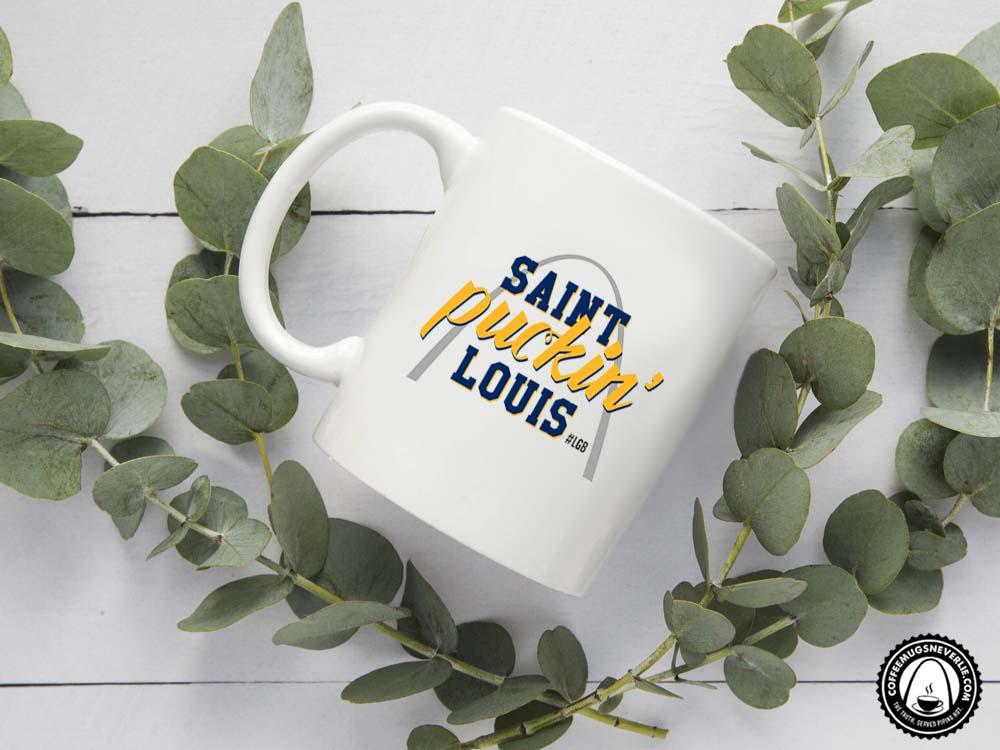 Saint Puckin' Louis Coffee Mug
