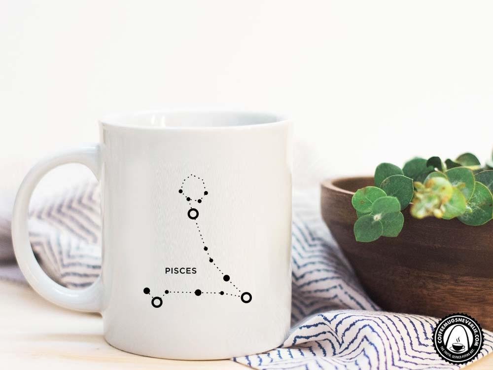 Pisces Constellation Coffee Mug