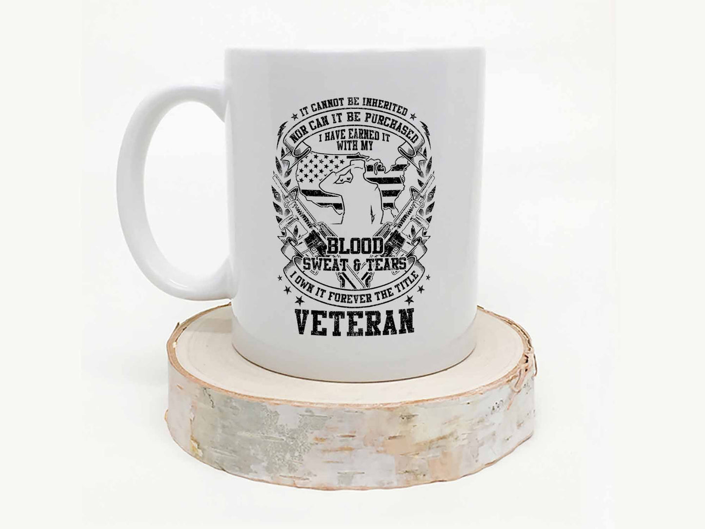 Forever the Title Veteran Coffee Mug