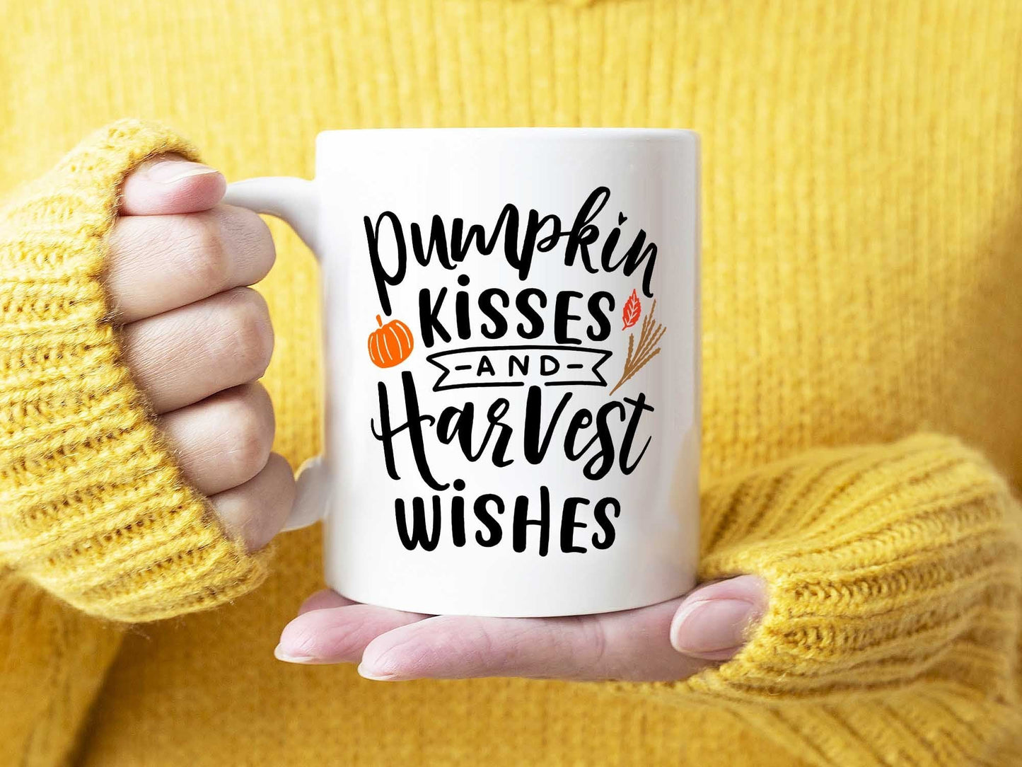 Pumpkin Kisses Coffee Mug