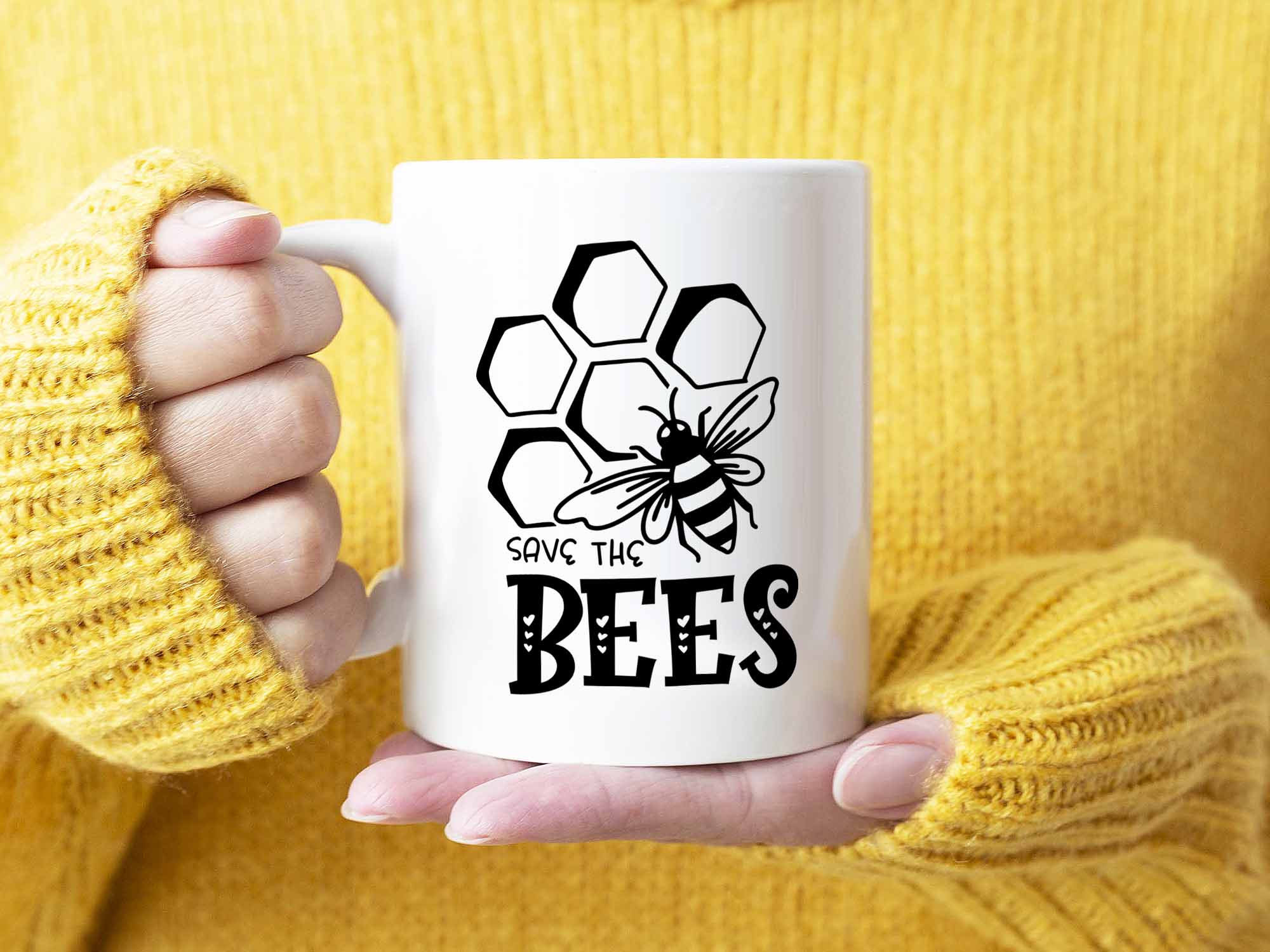 Save the Bees Coffee Mug