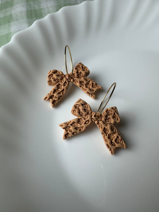 Floral Ribbons, in Butterscotch