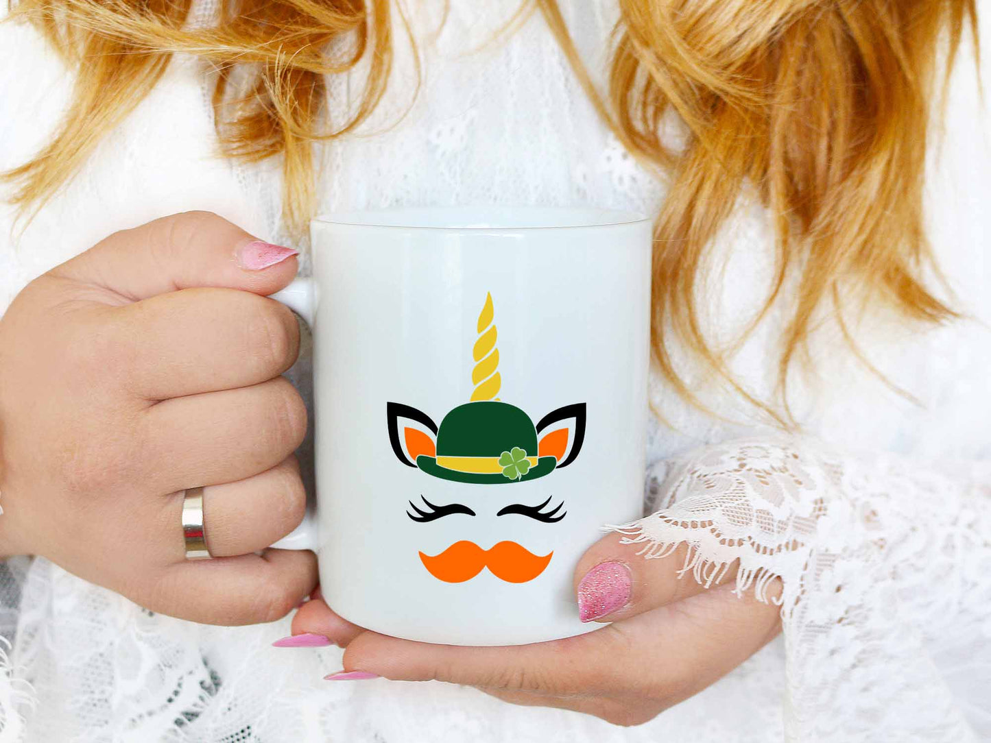 Irish Unicorn Coffee Mug