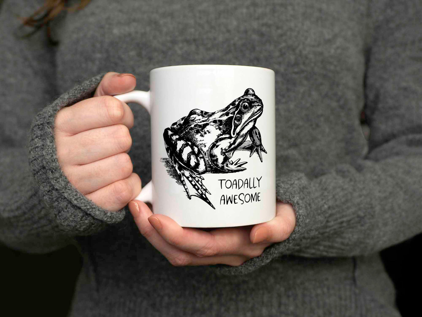 Toadally Awesome Frog Coffee Mug