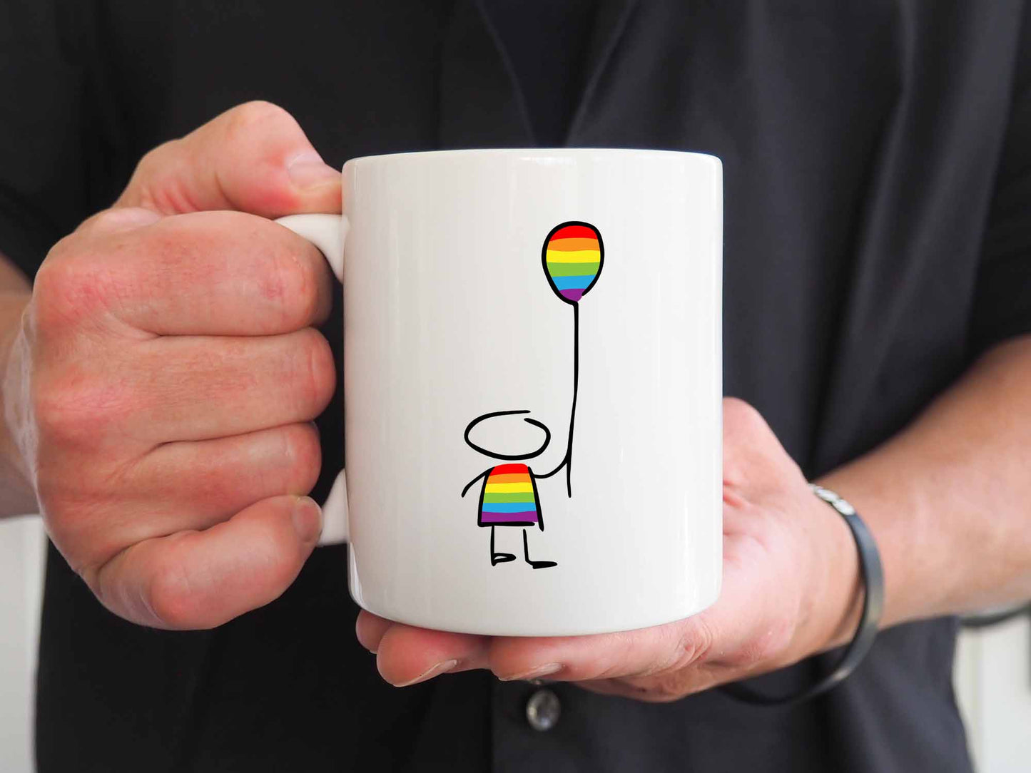 Pride Balloon Coffee Mug
