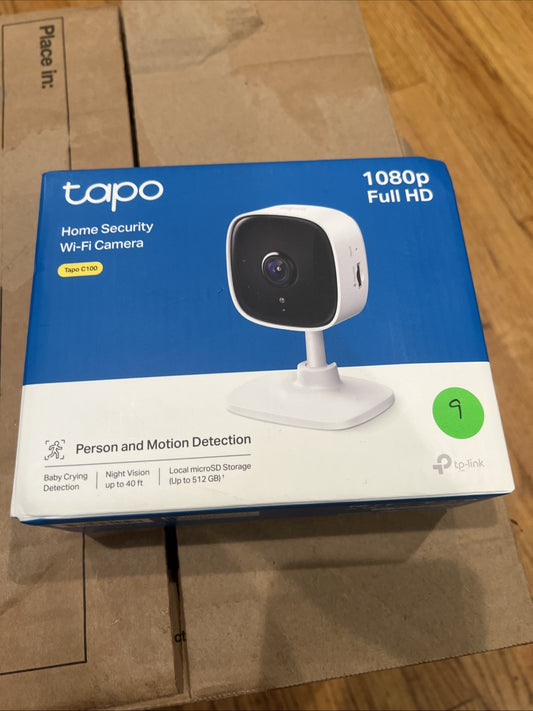 TP-Link Tapo C100 1080P Indoor Security Camera Baby Monitor hd wifi