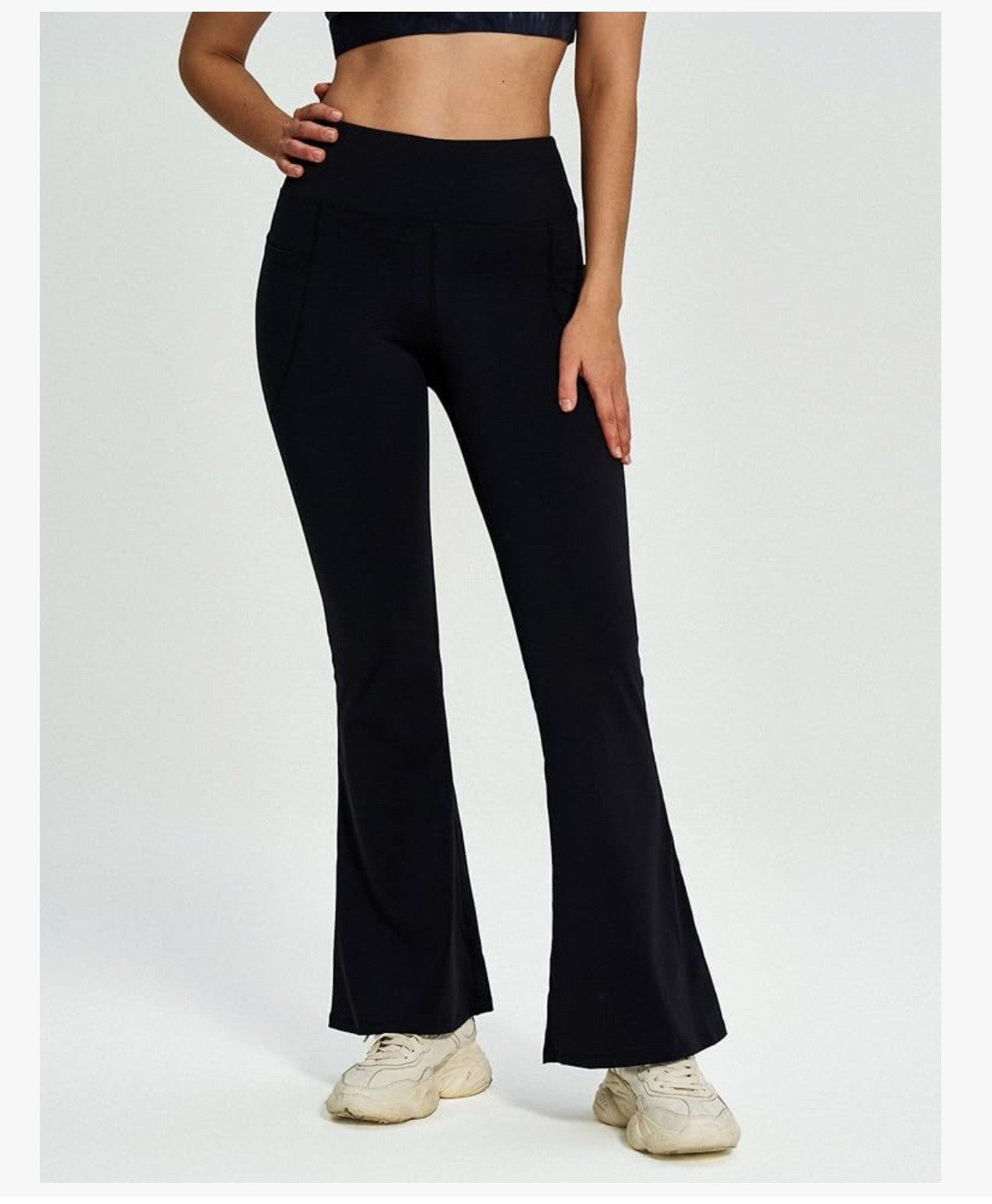 Flared Legging XS Black/ No Boundaries