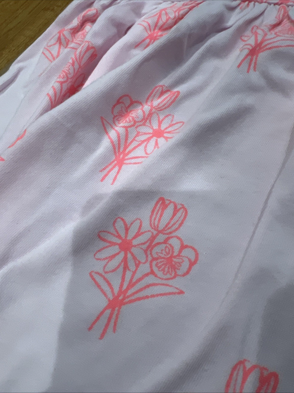 Pink Dress With Flowers