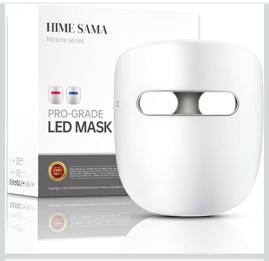 HIME SAMA Miracle ACE RB-050, 8 Color LED Face Mask Skin Care Red & Blue Light !