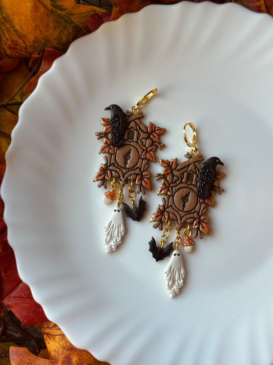 Autumn Cuckoo Earrings