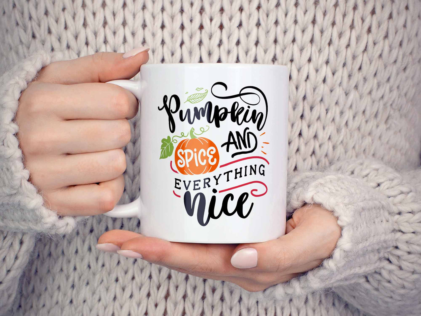 Pumpkin Spice Everything Nice Coffee Mug