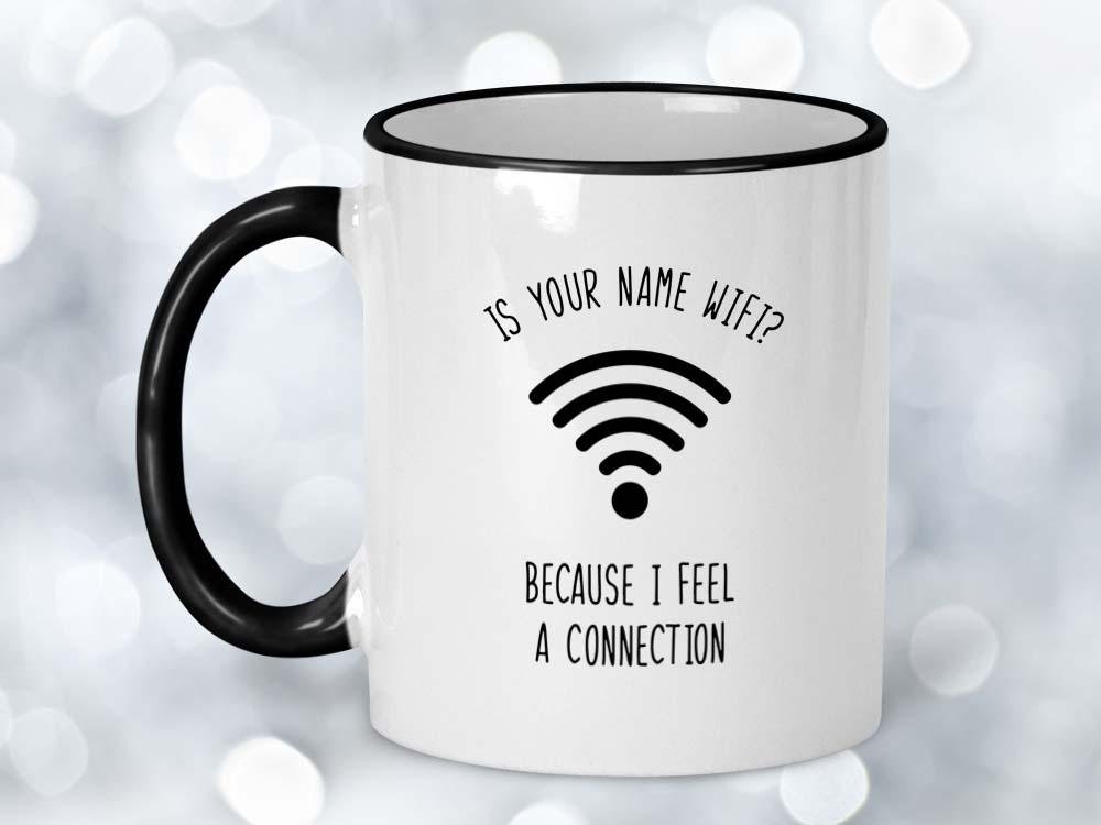 Is Your Name Wifi Coffee Mug