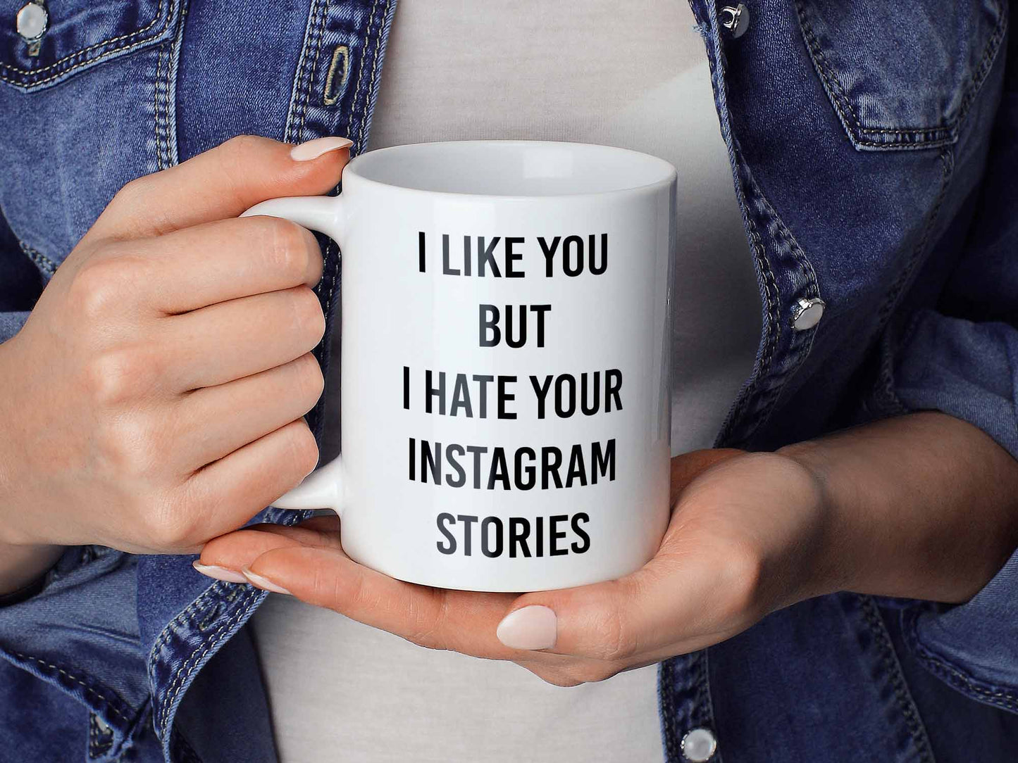 I Like You But Coffee Mug