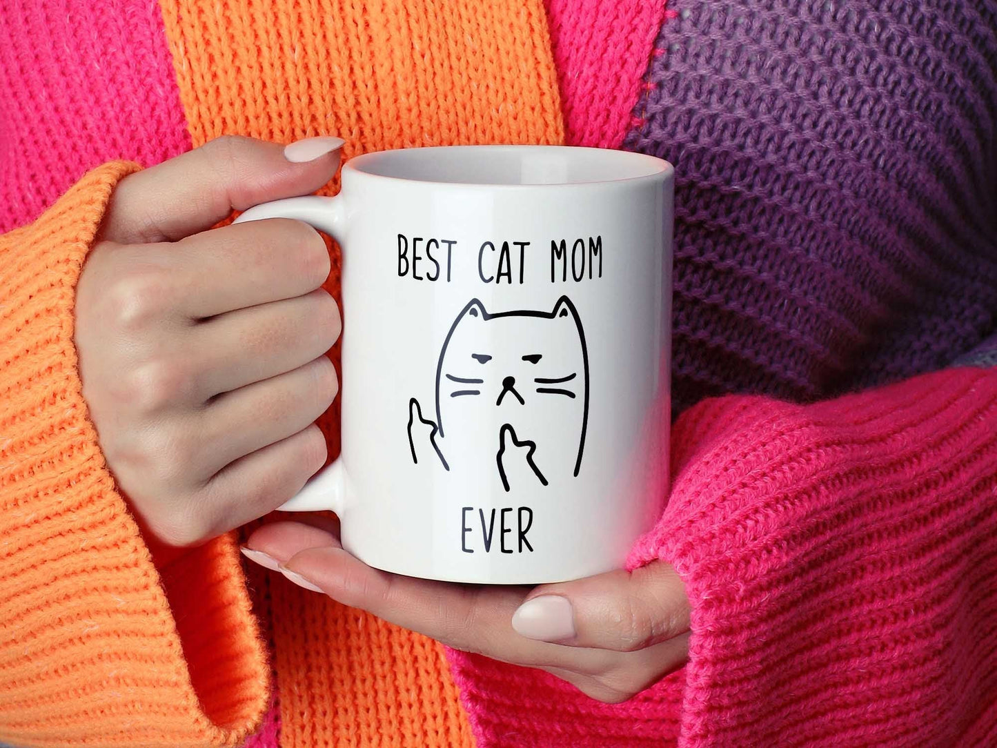 Best Cat Mom Ever Coffee Mug