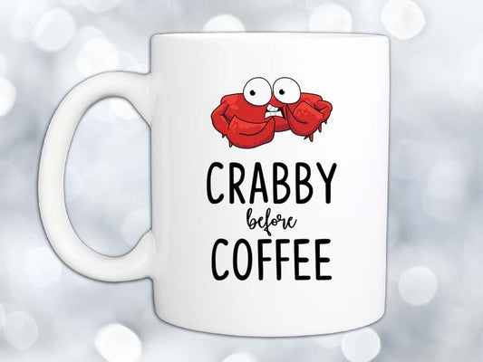 Crabby Before Coffee Mug