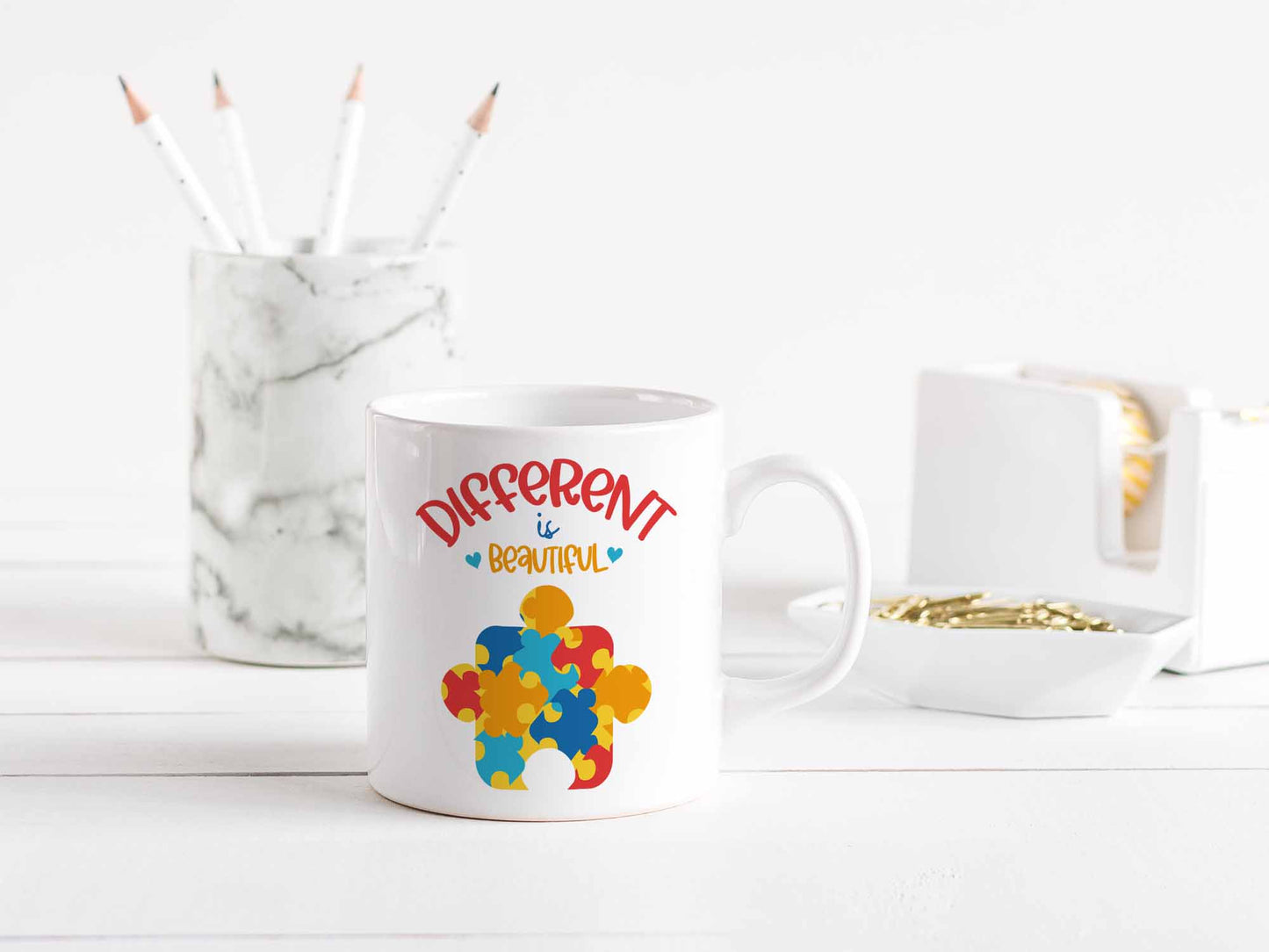 Different is Beautiful Coffee Mug